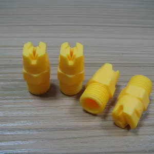 one piece plastic nozzle plastic spray nozzle (flat fan/ full cone/ fog mist)