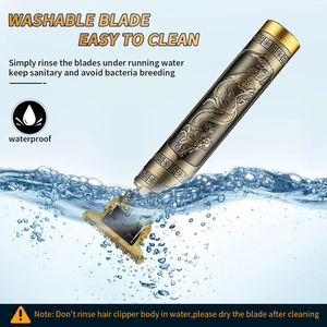 Machine à Rasage Professionnelle Sans Fil T9 Vintage pour <span class=keywords><strong>Homme</strong></span>, Tondeuse à Cheveux de Coiffeur, Vente en Gros d'Usine - Product Image 3