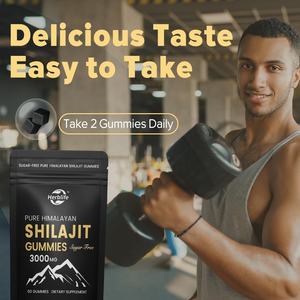 OEM ODM Hot Selling Sugar Free Natural Pure Himalayan Shilajit Gummies <b>Supplements</b> 3000mg for Men & Women - Product Image 3