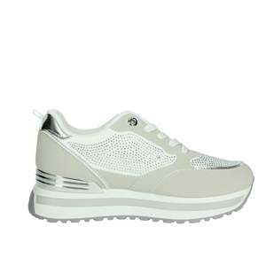 Sneakers da Donna Laura Biagiotti 8916 Ice, Stile Chunky Platform in Pelle Bianca - Product Image 4