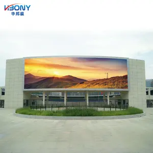 HBYLED P3.91 P6 P10 4k Big Advertising Event Screen Waterproof Outdoor Led Signage Module Panel Billboard Video Wall