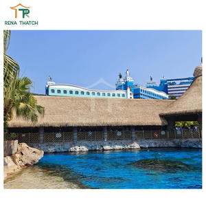 Techo <span class=keywords><strong>de</strong></span> Hojas <span class=keywords><strong>de</strong></span> <span class=keywords><strong>Palma</strong></span> Sintéticas <span class=keywords><strong>de</strong></span> Polietileno Resistente al Fuego, Techo <span class=keywords><strong>de</strong></span> Paja <span class=keywords><strong>de</strong></span> Hojas <span class=keywords><strong>de</strong></span> <span class=keywords><strong>Palma</strong></span> para Bar Tiki - Product Image 2