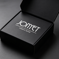 Boîte rigide magnétique portable noire mate de luxe avec logo personnalisé pour emballage de produits de soin en flacon, MOQ 1000, vente en gros, écologique et artistique