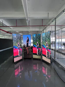 Rotating <b>Double</b>-Sided GOB Portable P2.5 Indoor LED Poster Display for Advertising - Product Image 5
