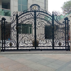 <span class=keywords><strong>Puertas</strong></span> Correderas Automáticas <span class=keywords><strong>de</strong></span> Acero Metálico Sencillas Hechas en China, Modelos <span class=keywords><strong>de</strong></span> Rejas <span class=keywords><strong>de</strong></span> Hierro Forjado, Diseño Moderno para Casa, Villa, Hogar - Product Image 3