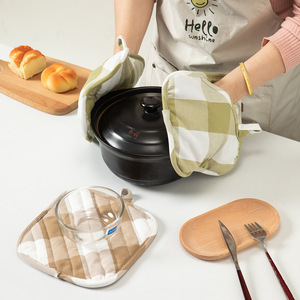 Ustensiles de cuisine doux et flexibles les plus populaires, portables, faciles à nettoyer, en coton et en lin, protège-plats personnalisés pour les restaurants - Product Image 5