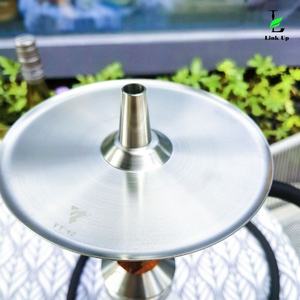 Vyro Penta Hookah de Acero Inoxidable Completamente Original, Base de Cristal, Tamaño Mini, Portátil, Viaje al Aire Libre, Fumar Shisha, 39cm - Product Image 5