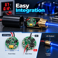 Carte de commande laser ZhonNa 450nm, entrée 3-5V, sortie boost 5-6V, diode de protection 11 mm, pièces d'équipement laser industriel, utilisation OEM