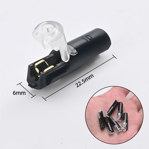 Conector de cableado rápido de doble cable de cobre, tipo interconexión D1 D2 D3, sin soldadura, sin pelar, desmontable, terminal de crimpado LED - Product Image 5