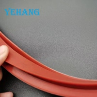 Accessoires d'impression et de teinture de l'industrie textile Bague d'étanchéité en forme de T en silicone pour machine à cuve de teinture