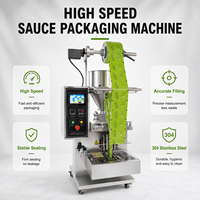 Machine d'emballage automatique haute vitesse pour sauces et assaisonnements, machine d'emballage haute vitesse pour sachets, machine d'emballage pour sauce tomate