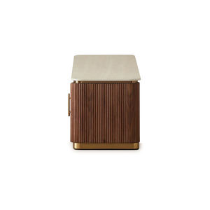 New Design Living Room TV Stand <strong>Wooden</strong> <strong>Base</strong> Sintered Stone Top High Quality TV <strong>Cabinets</strong> - Product Image 3