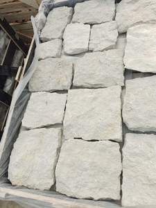 Piedra Caliza Blanca Natural Pulida, Cuadrada y Rectangular, para Revestimiento de Paredes Exteriores - Product Image 3