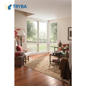 现代热断铝顶推翻盖遮阳篷窗防盗不锈钢纱网水平开口摆动 - Product Image 3