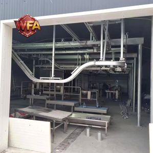 Equipo de Matanza de Ovejas para Fábrica de Procesamiento de Carne WFA, Máquina de Sacrificio de Ovejas, Equipo para Matanza de Cordero, Diseño de Mataderos en China - Product Image 2