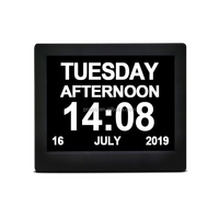Calendrier numérique moderne 7 \ "8 \" 10 \ ", horloge de bureau connectée WiFi, prévisions météo avec option multi-langues néerlandaise