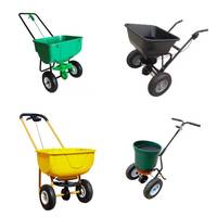 Épandeur de pelouse et de jardin derrière le distributeur de diffusion rotatif pour l'engrais Grass Seed Sand and Salt