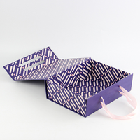 Hot Fancy Magnet Box Karton Pappe Starre flache Luxus Magnetic Folding Aufbewahrung papier Geschenk box