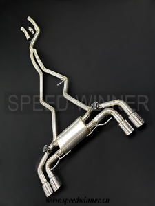 Sistema de Escape Catback Valvetronic de Titanio de Alta Calidad SpeedWinner con Puntas para <span class=keywords><strong>BMW</strong></span> M240 <span class=keywords><strong>M240i</strong></span> G42 B58 3.0T <span class=keywords><strong>2017</strong></span>+ - Product Image 4