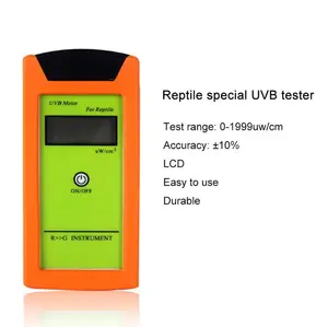 Hand-held Portable Uvi Uvc Uvb Uva Meter Reptile Uv Index Uv Light Meter For Measuring Uv Lights