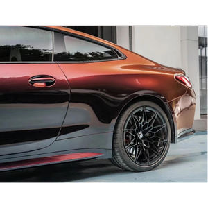 5 * 59ft Buena calidad Camaleón Car Wrap Vinilo Cuerpo completo PET Liner Autocuración <span class=keywords><strong>Maderia</strong></span> Charm Negro a rojo Cambio de color - Product Image 2