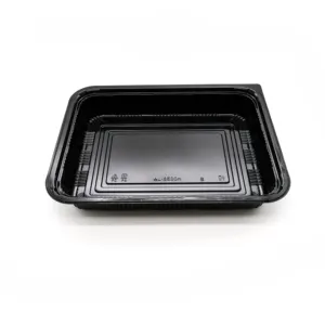 Customizable Eco Friendly Disposable Food Packing Bento Lunch Box with Covers