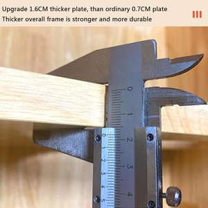 Descuento Limitado Villa de Lujo de Diseño Moderno para Gatos Grandes, Transpirable de <span class=keywords><strong>Madera</strong></span> y Vidrio, Casa para Mascotas Gatos - Product Image 3