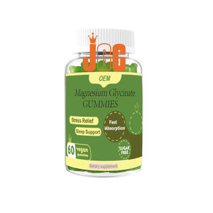 Gomitas de <span class=keywords><strong>magnesio</strong></span> glicinato <span class=keywords><strong>para</strong></span> aliviar <span class=keywords><strong>el</strong></span> estrés <span class=keywords><strong>para</strong></span> soporte energético Suplementos de <span class=keywords><strong>magnesio</strong></span> orgánico Gomitas de glicinato GMP sin azúcar - Product Image 1