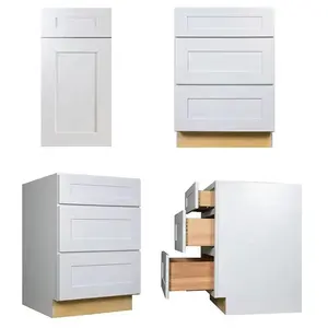 Cabinet RTA Full Luxury Complete American Style Custom Color Ready To Assemble Kitchen Cabinet Sets