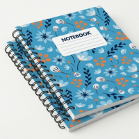 Carnet de planification hebdomadaire A5 personnalisé à spirale, couverture souple, journal avec couleur et logo personnalisés, formats A4/A6/B5 pour l'école/les étudiants