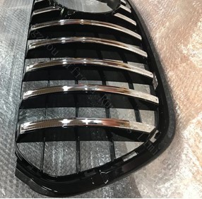 Calandre de pare-choc avant en fibre de carbone, Grille de protection pour <span class=keywords><strong>Mercedes</strong></span> Benz classe X 2016, pour modèle GT W470, <span class=keywords><strong>X350</strong></span> - Product Image 5