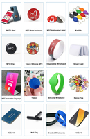Небольшой материал для домашних животных RFID/NFC/UHF, смарт-этикетки, наклейки, прочные и водонепроницаемые упаковочные бирки с бесплатным образцом