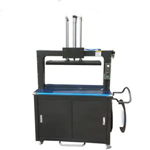 CE 5mm Top Press Auto Inline High Performance Carton Box Binding Fully Automatic Strapping Machine With Pedal