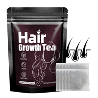 Teh Herbal Alami Mentah Kelas Premium dalam Kemasan Sachet untuk Pencegahan Rambut Rontok