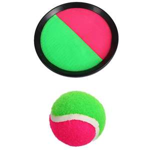 Set di giochi per piscina da spiaggia in plastica giocattolo sportivo estivo <span class=keywords><strong>Velcro</strong></span> palline appiccicose Set di gioco con 2 pagaie - Product Image 2