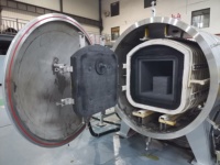 Four de frittage industriel à atmosphère sous vide pour purification du graphite et traitement thermique haute température des semi-conducteurs 2800°C