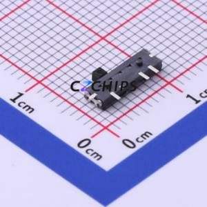 K3-1297S Slide Switch SMD Switch Single Pole Double Throw Rectangle Pin Header SMD Tab 9.7mm - Product Image 2