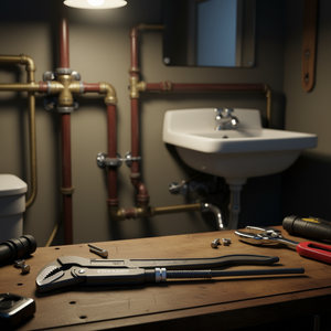 Clé à molette réglable Fasano 12 pouces en chrome vanadium pour réparation de plomberie - Product Image 3