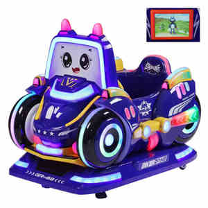 LYER2573 Manèges pour enfants en forme de voiture de course mignonne pour supermarché, Manèges d'amusement espagnols, Manège MP5 en stock LYER2573 Manèges pour enfants LYER2573 - Product Image 2