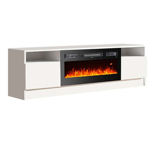 Armário Decorativo Estilo Francês Independente com Lareira Elétrica LED Realista para Casa - Product Image 4
