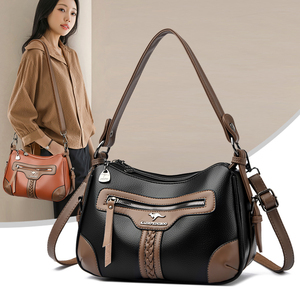 New High Quality Women Messenger Bags for Women Pu Leather Crossbody Bags Ladies Designer Shoulder Bags <b>Tote</b> Handbags and Purses - Product Image 2
