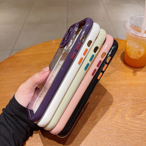 เคสโทรศัพท์ PC แข็งกันกระแทกสีลูกกวาดใสป้องกันเลนส์กากเพชรสุดหรูสำหรับ OPPO Reno 13 12 11 Pro - Product Image 4