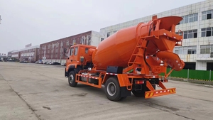 รถผสมคอนกรีต SINOTRUK 4x2 6CBM สำหรับงานก่อสร้างอาคาร - Product Image 4