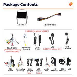 Autoradio MEKEDE MS Android 8 cœurs 4G WIFI Car-play pour Chery Tiggo 3 2014-2015 Caméra 360° Ventilateur de refroidissement - Product Image 3