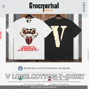 เสื้อยืดสำหรับผู้ชายผู้หญิงผ้าฝ้าย 100% ฤดูร้อนแขนสั้นสตรีทแวร์ลำลอง - Product Image 2