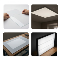 Panneau optique de polycarbonate de feuille de diffuseur de lumière de PC de haute qualité pour des lumières de panneau de LED et des boîtes de publicité