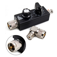 Antena Sintonizable de Banda Completa HF de Onda Corta QRP de 20W Ham Mini-ANT con Conector PL259 M para Estación de Radioaficionado