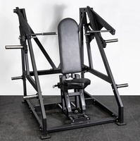 Machine de musculation multi-positions à charge libre 3-en-1 pour pectoraux, épaules et dos, avec bras indépendants, réglable sur 5 positions, pour salle de sport commerciale