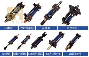 Rouleau compresseur de type TC TA FA FB LA série HOB 50*50/75/100/125 Tambour vibrant à montage sur bride <span class=keywords><strong>Cylindre</strong></span> hydraulique de 100 tonnes - Product Image 6