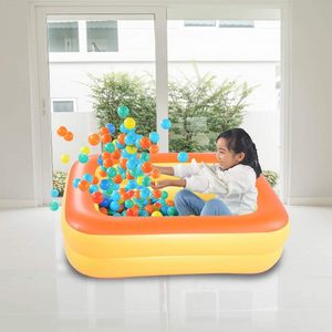Piscina Inflable Portátil, Plegable, Ligera e Impermeable de 2 Anillos, de PVC, para Niños, para Jugar en Casa, para la Familia, para Niños y para Spa - Product Image 4